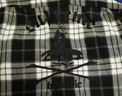 supreme hysteric glamour flannel shirt xl