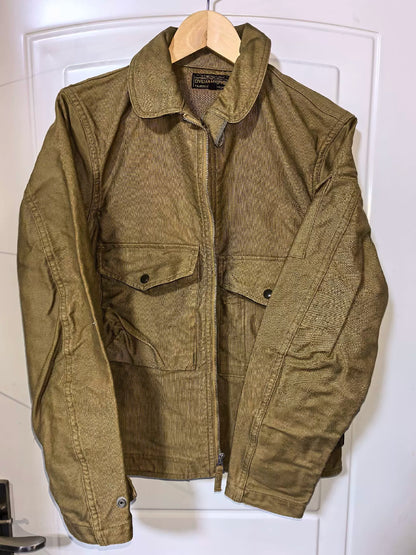 Freewheelers Aviators' Jacket Khaki Beige
