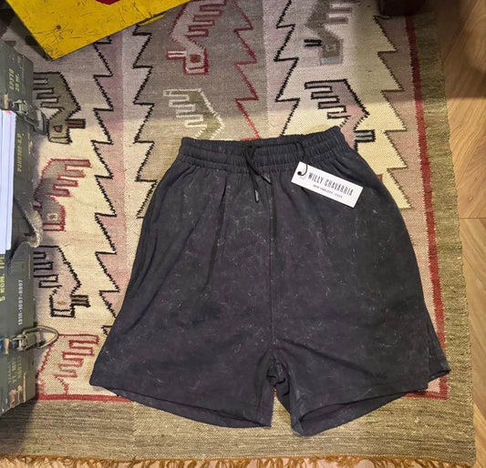 willy chavarria washed shorts with tags