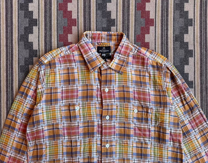 Nigel Cabourn Big Shirt Plaid Long Sleeve