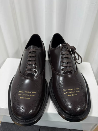 UNDERCOVER Poetry Derby Shoes in Size M
