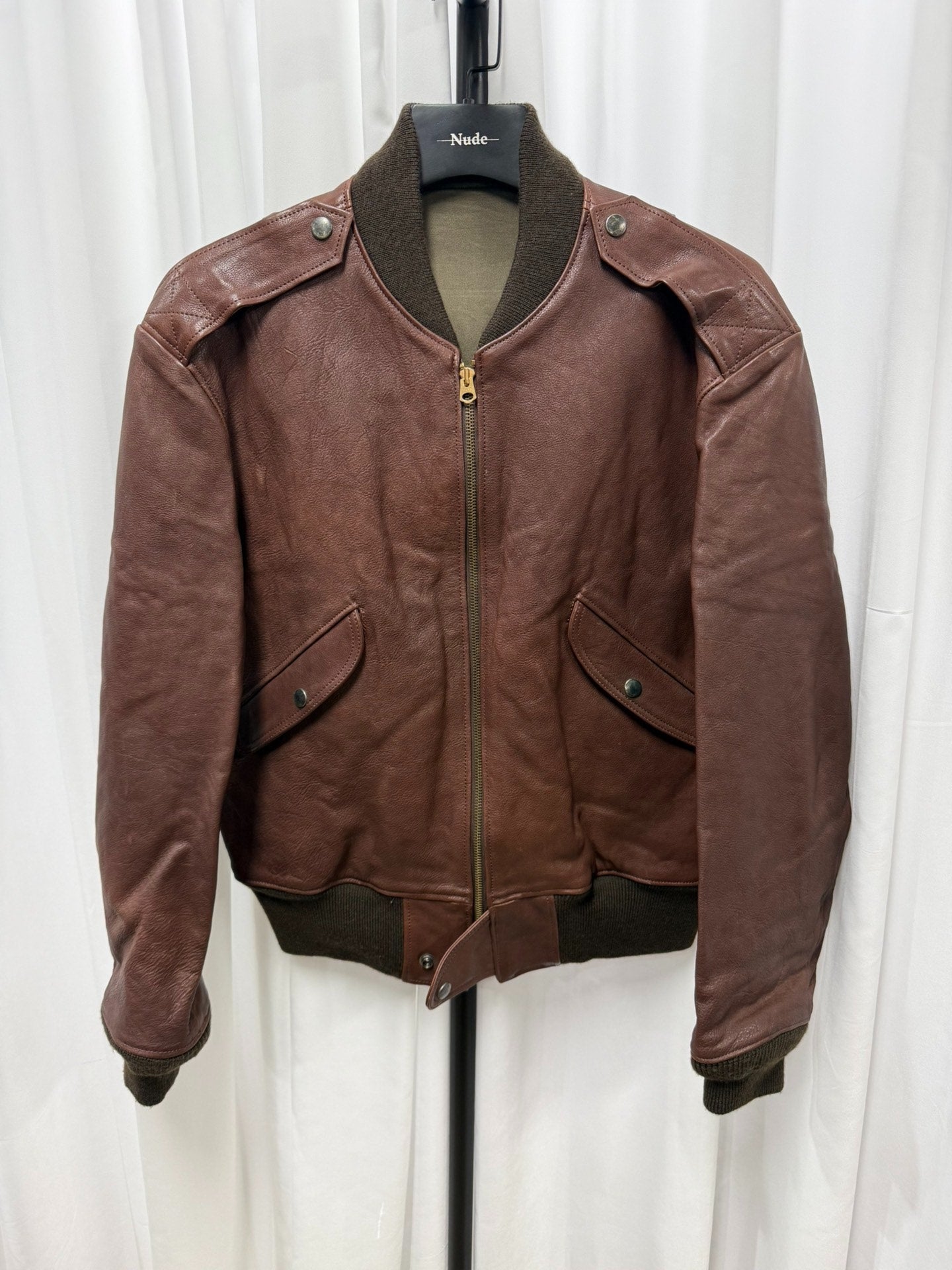 Yohji Yamamoto Y's Men's Leather Jacket
