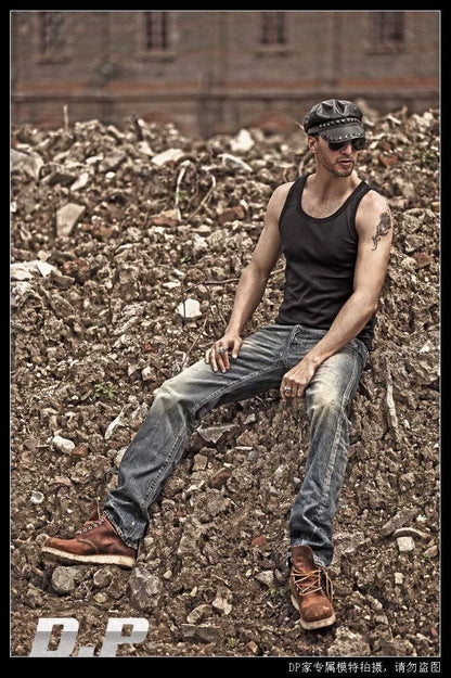 PRPS Men's W30 Straight-Leg Jeans