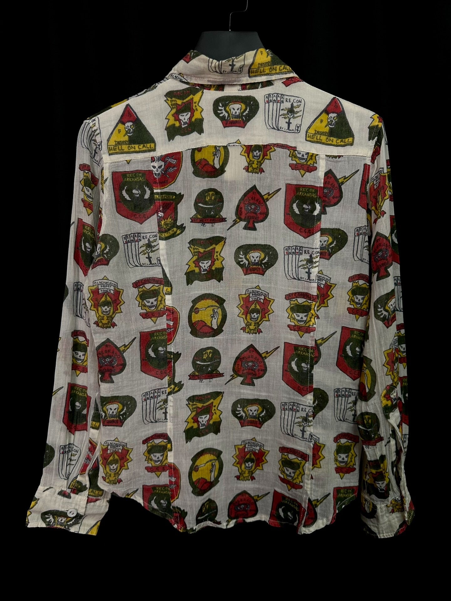 paul harnden early comic print shirt