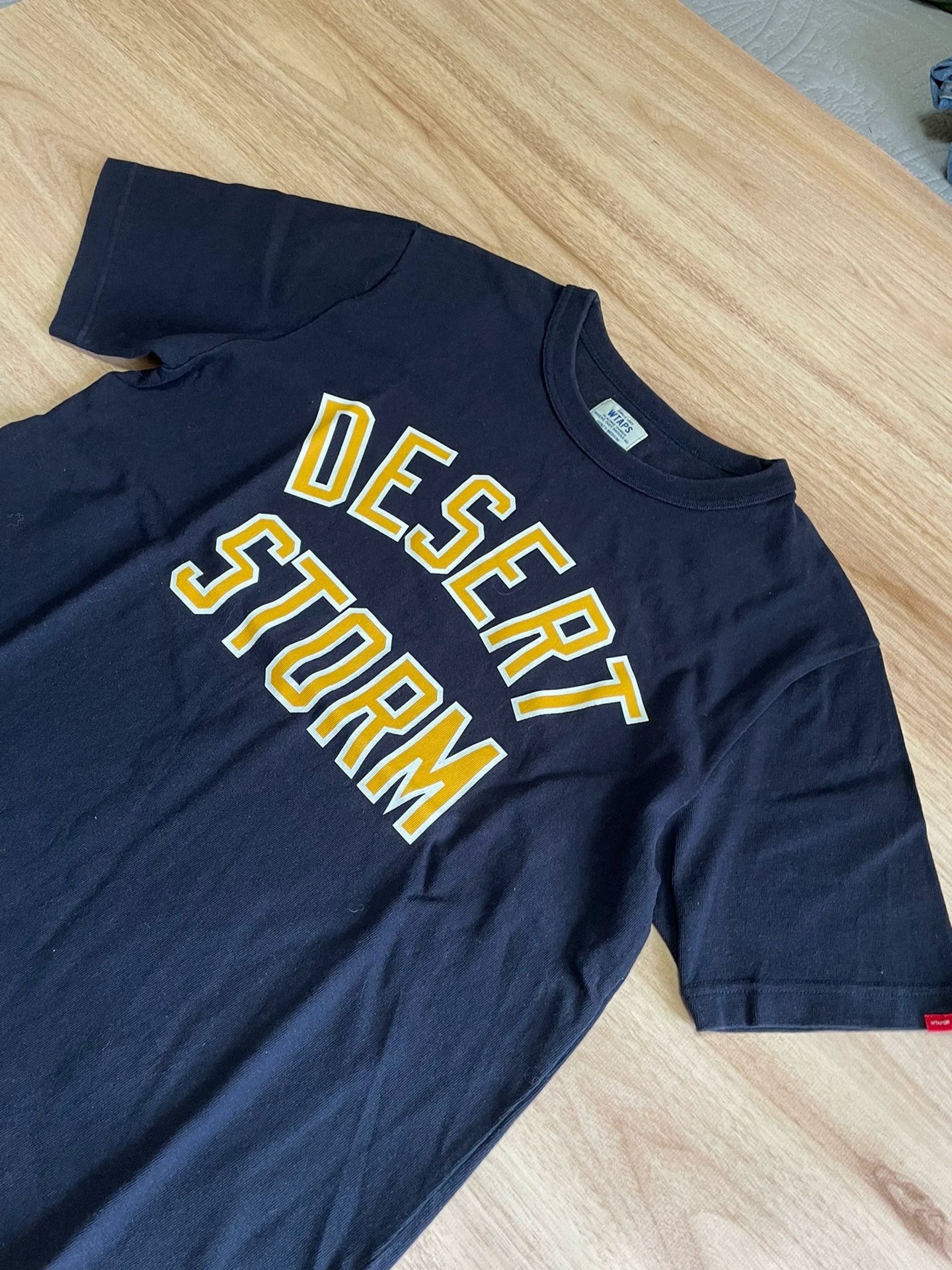 WTAPS 14SS Design Letter Print T-Shirt