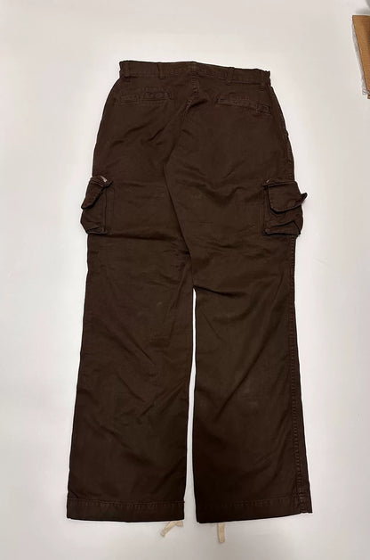 brown cargo pants made in usa