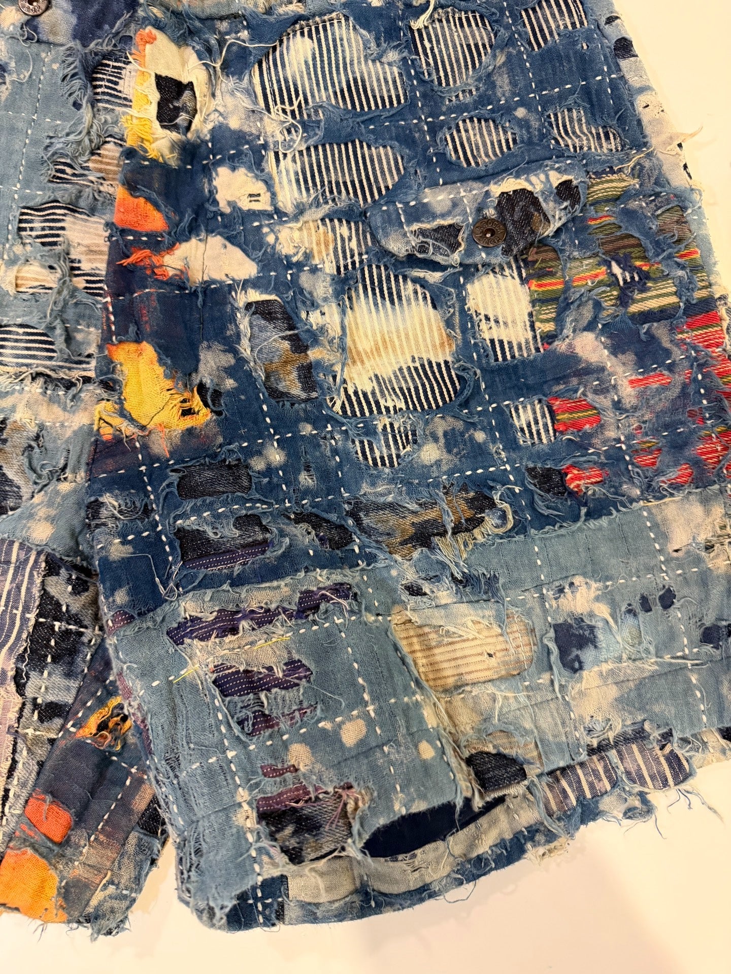 Kapital Boro Style Shorts