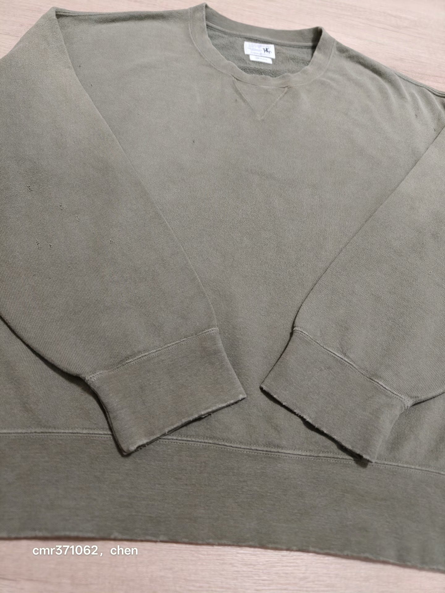 VISVIM CONTRARY DEPT AMPLUS CRASH SWEAT