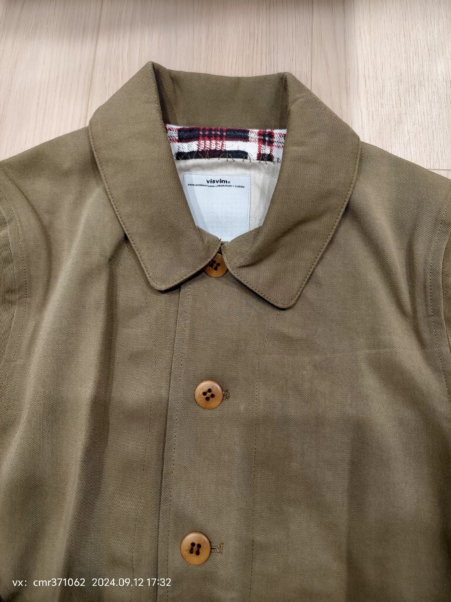 VISVIM 16SS ELLIPSIS SOUTIEN COAT
