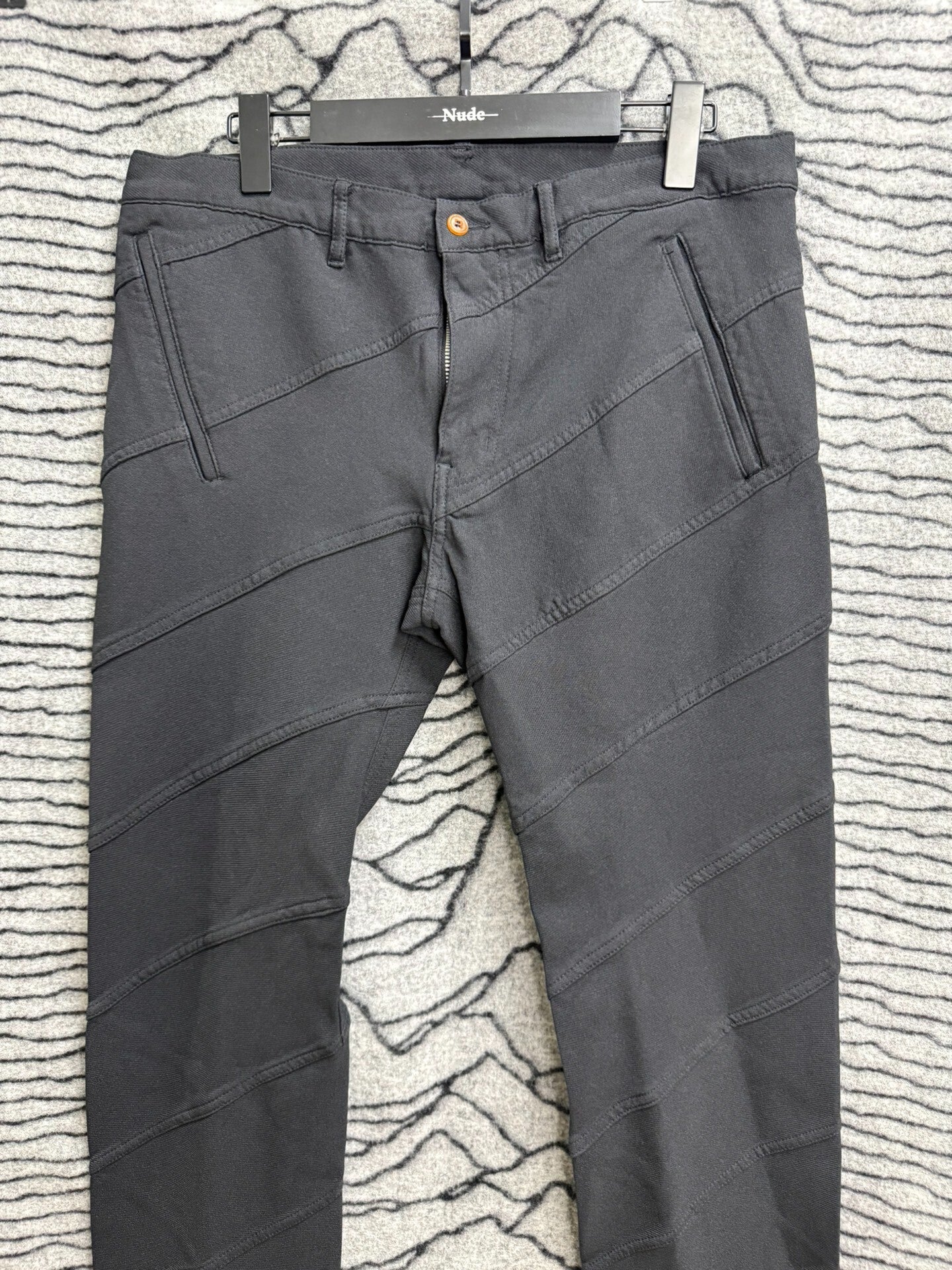 Comme des Garçons Homme Plus Spiral Trousers L