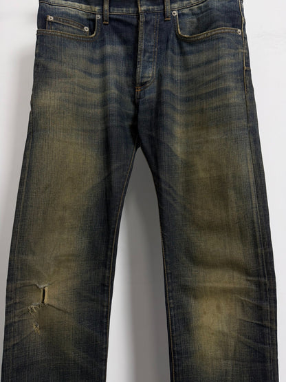 Dior Homme Vintage Wash Denim Jeans