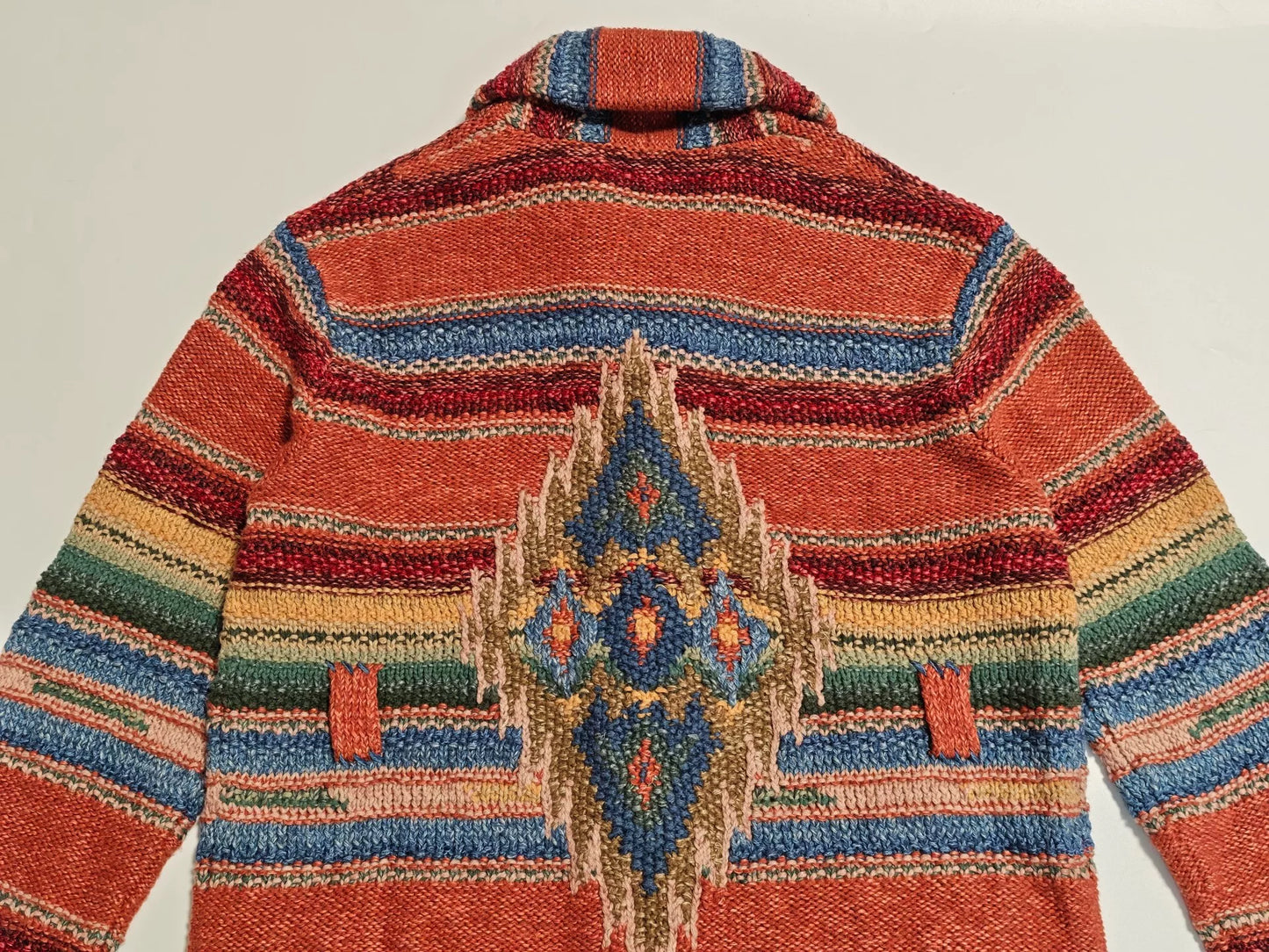 Ralph Lauren RRL Hand-Knitted Cardigan Sweater