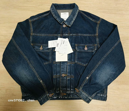 VISVIM 101X JKT DMGD MUD OD
