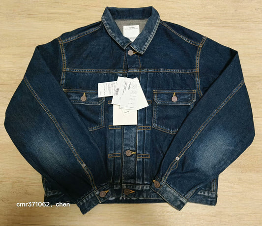 VISVIM 101X JKT DMGD MUD OD