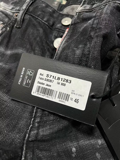 dsquared2 black gray skinny jeans autumn winter