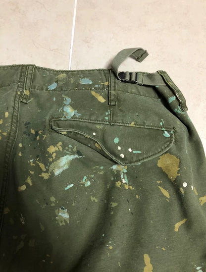 Ralph Lauren Distressed Paint Work Pants