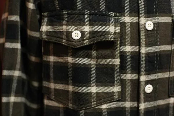 Thick Checkered Shirt Size 17