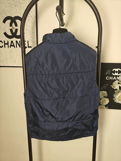 Prada Metallic Triangle Cotton Vest