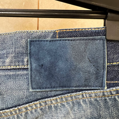 Visvim 17SS Spot Distressed Jeans