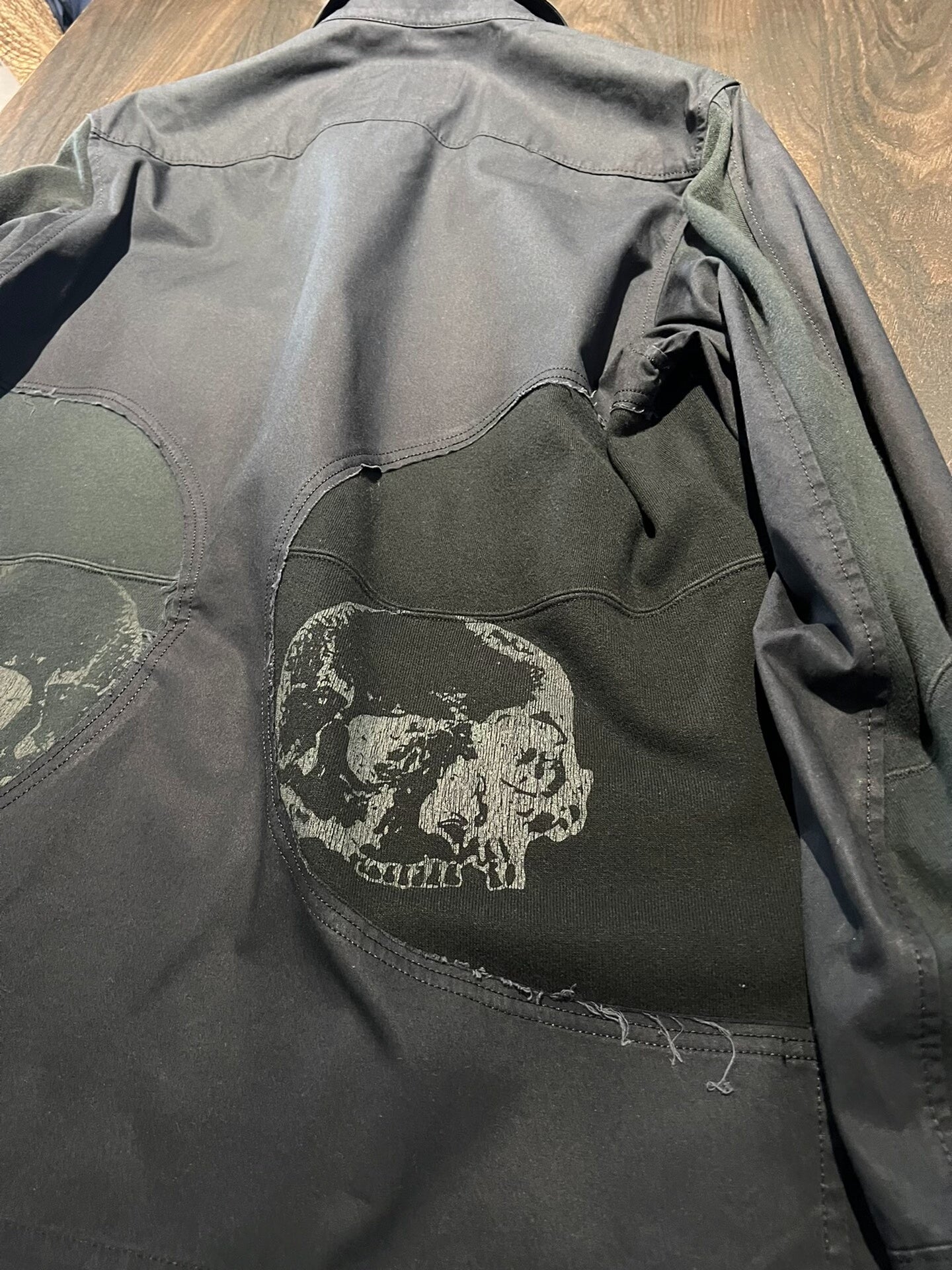 UNDERCOVER 05SS Deconstructed Skull M65 Jacket