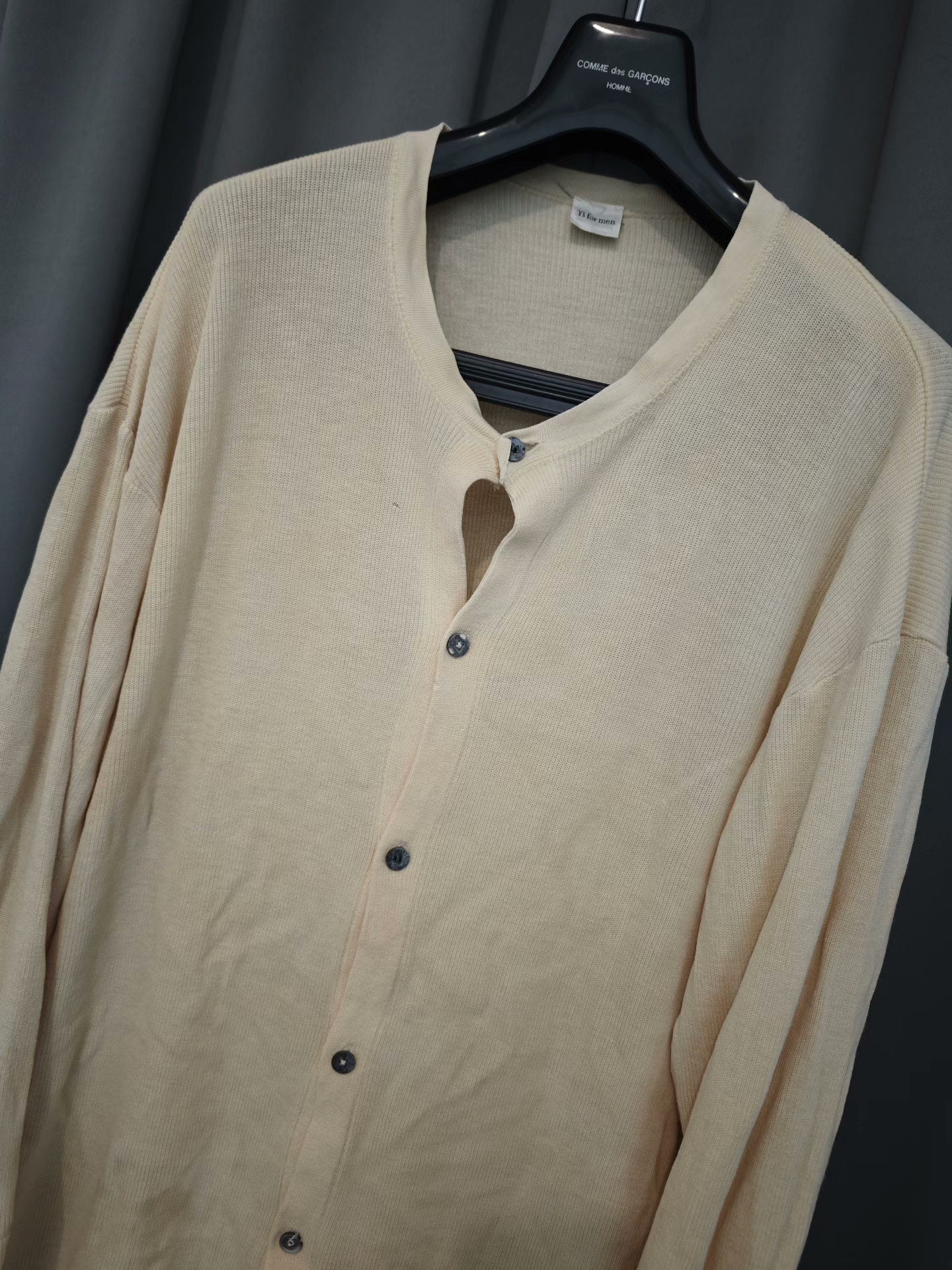 Yohji Yamamoto Y's for Men Double-Sleeve Cardigan