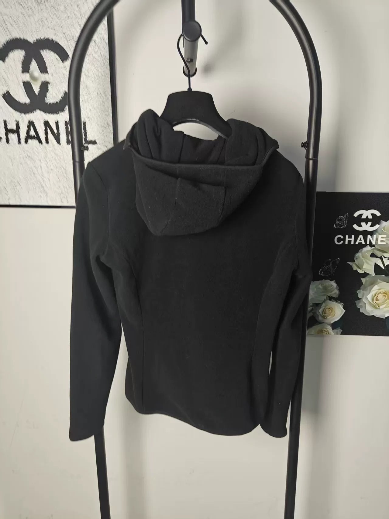 Prada Logo Zip Jacket in Black
