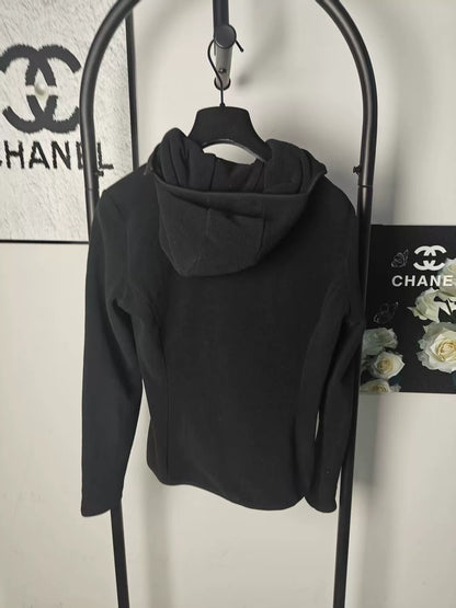 Prada Logo Zip Jacket in Black