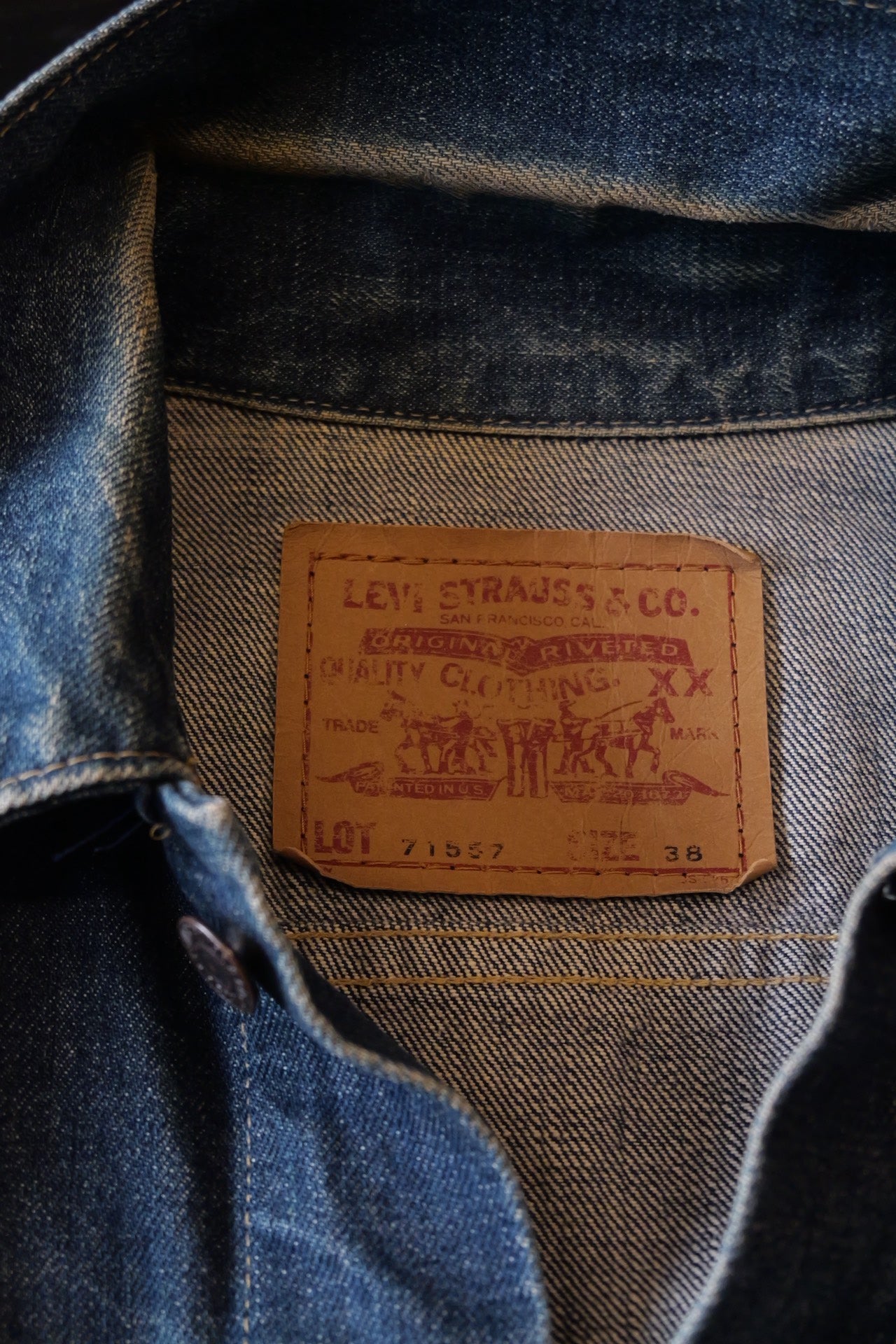 Levis LVC 1990s Type3 Denim Jacket 38