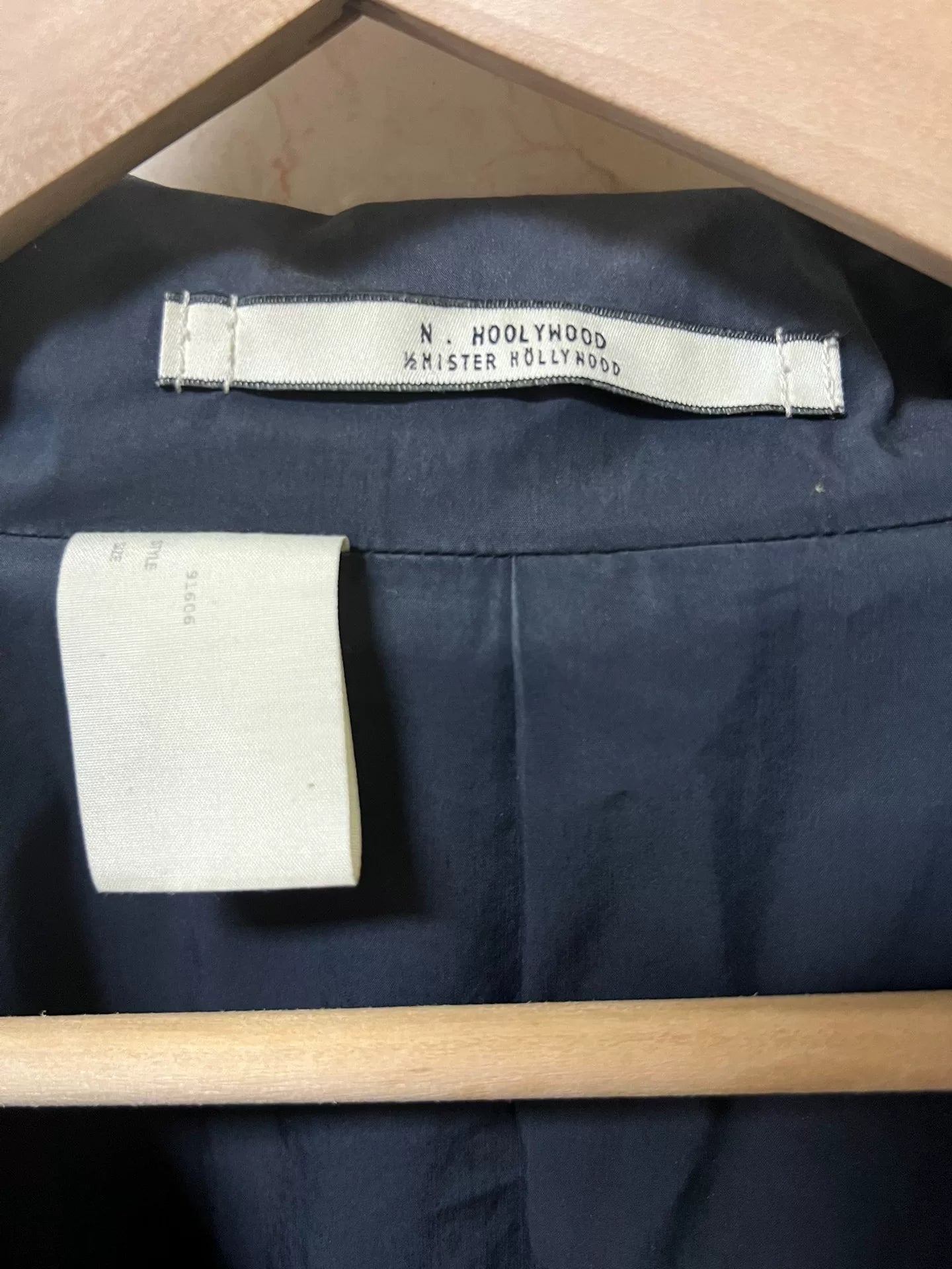 n.hoolywood Chesterfield Balmacaan Coat