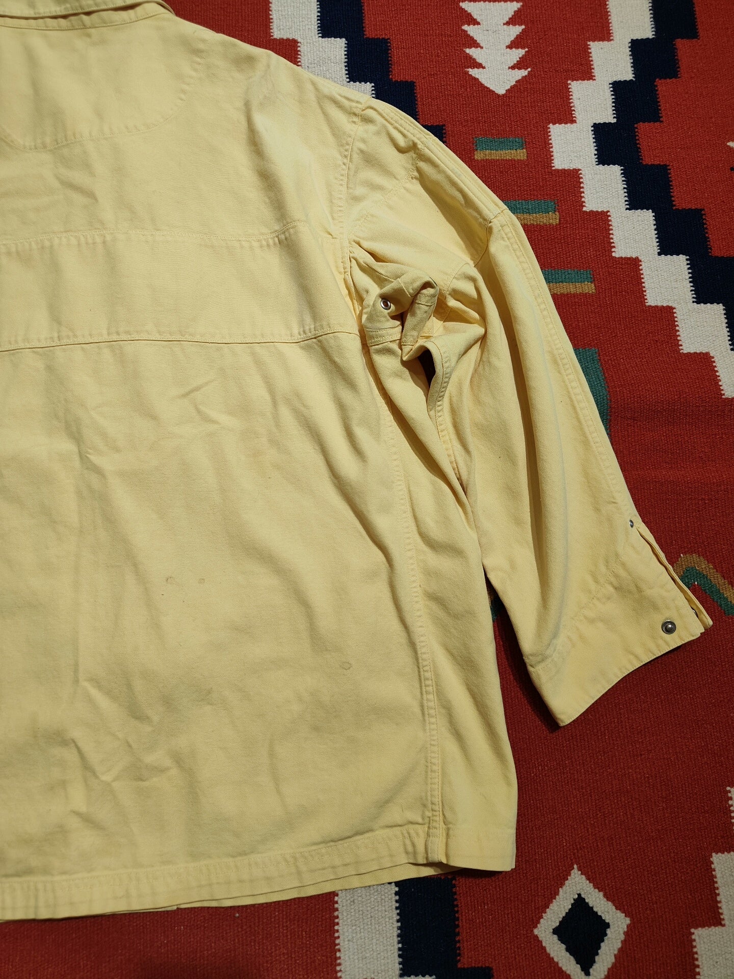 Vintage Polo Yellow Firefighter Jacket