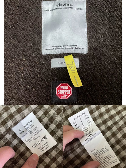 VISVIM COMMODORE COAT SAVOIE WOOL