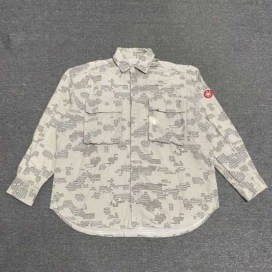 CAVEMPT Flannel Shirt Jacket