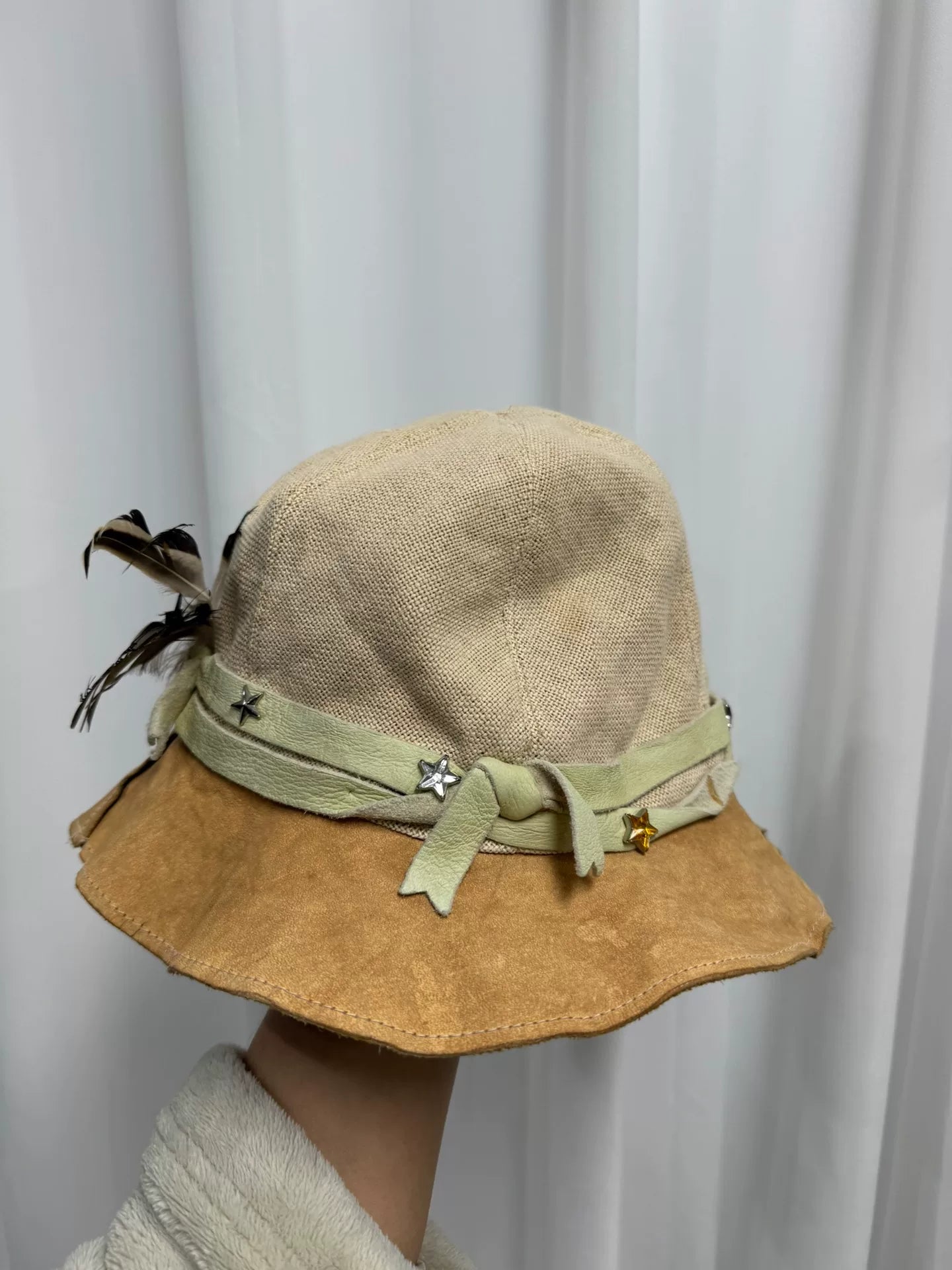 soloist feathered fisherman's hat