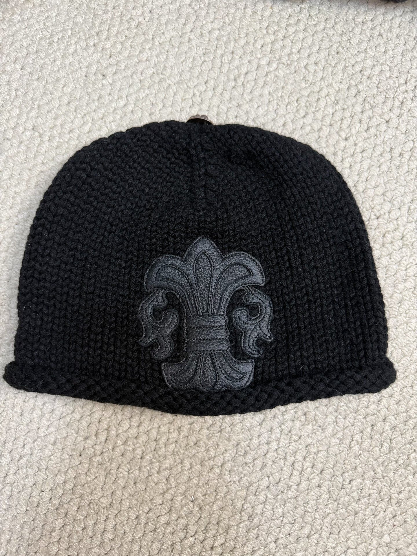 Chrome Hearts Cashmere Patch Beanie