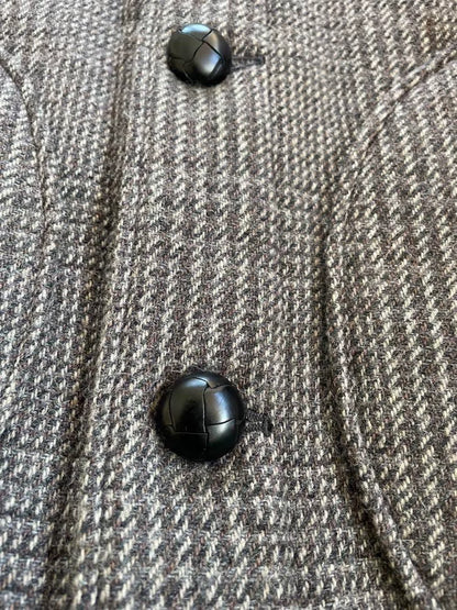 gray houndstooth coat by neighborhood