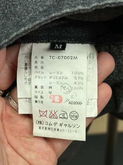 Comme Des Garcons Double-Breasted Tricot Coat