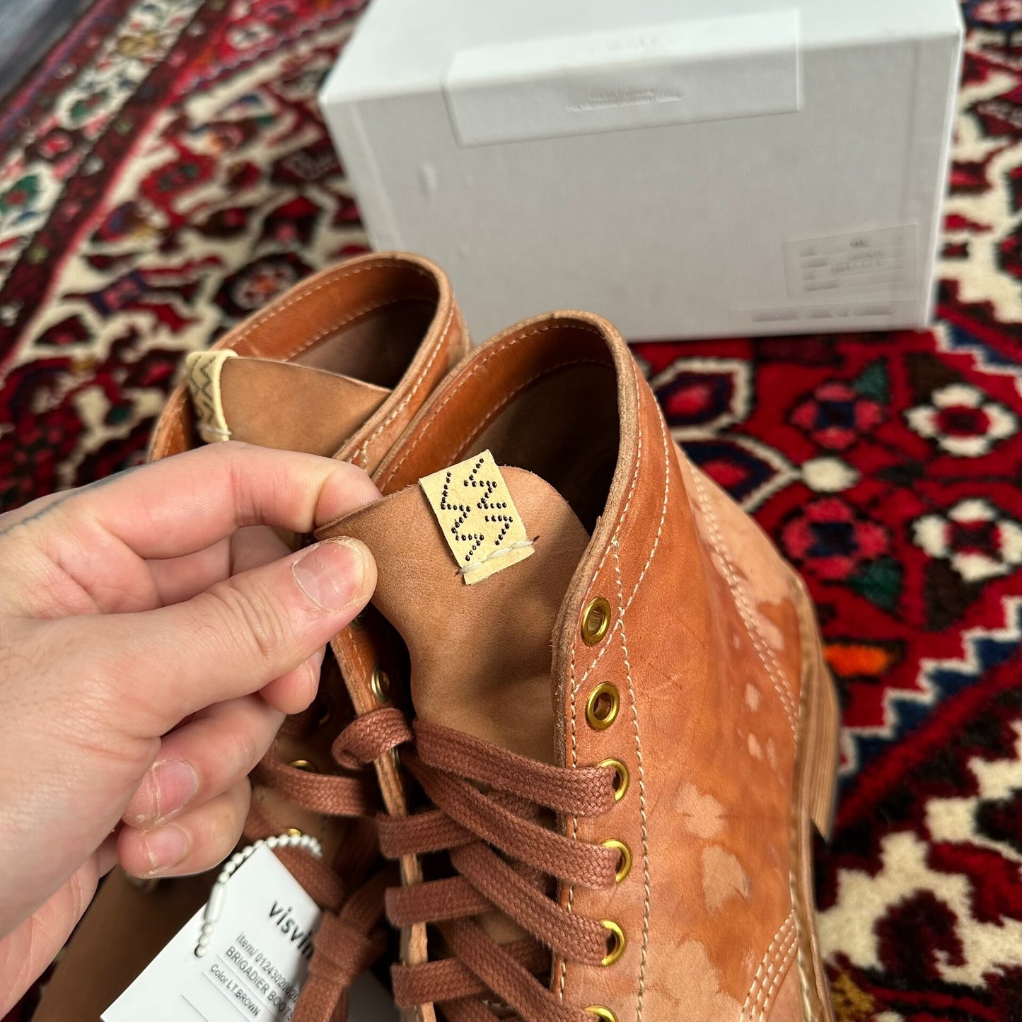 Visvim 24SS Spot Brigadier Boots