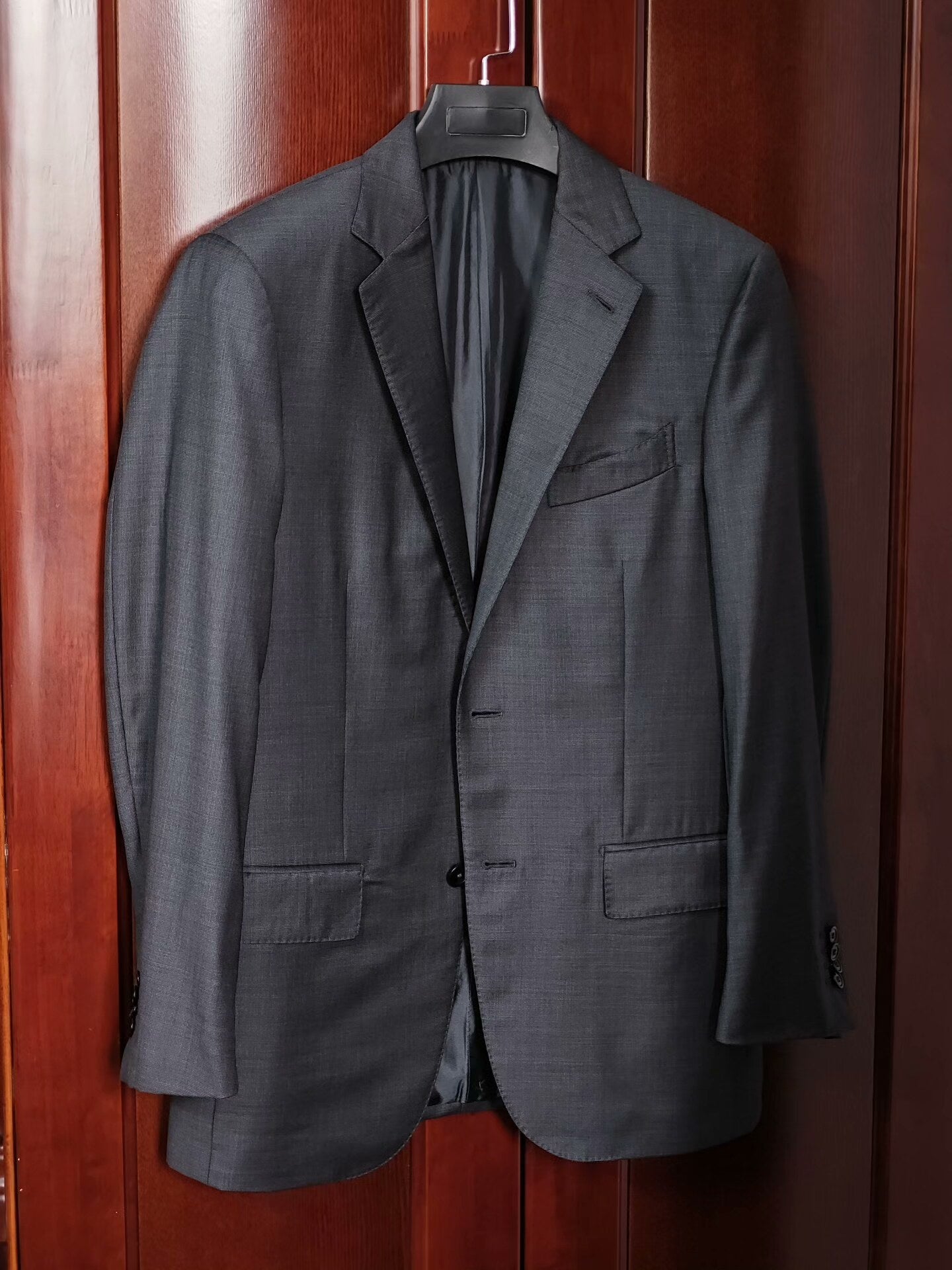 Zegna Trofeo Wool Linen Suit Jacket