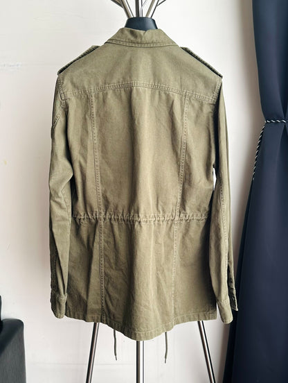 Saint Laurent Olive Green Hunting Jacket
