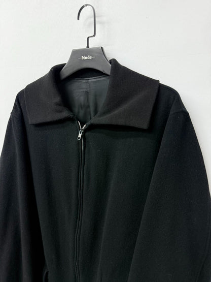 yohji yamamoto wool coat for men