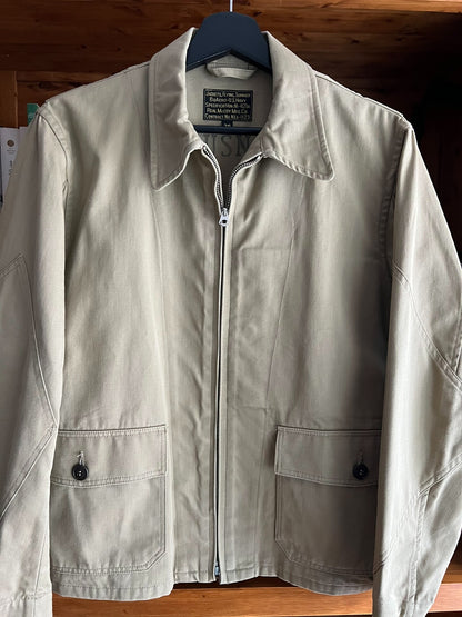 real mccoy's type m-421a khaki flight jacket