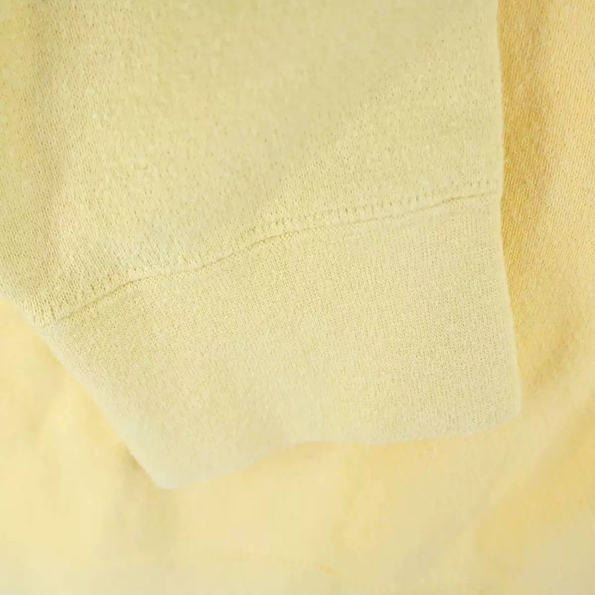 visvim jumbo sweat l/s yellow sweatshirt