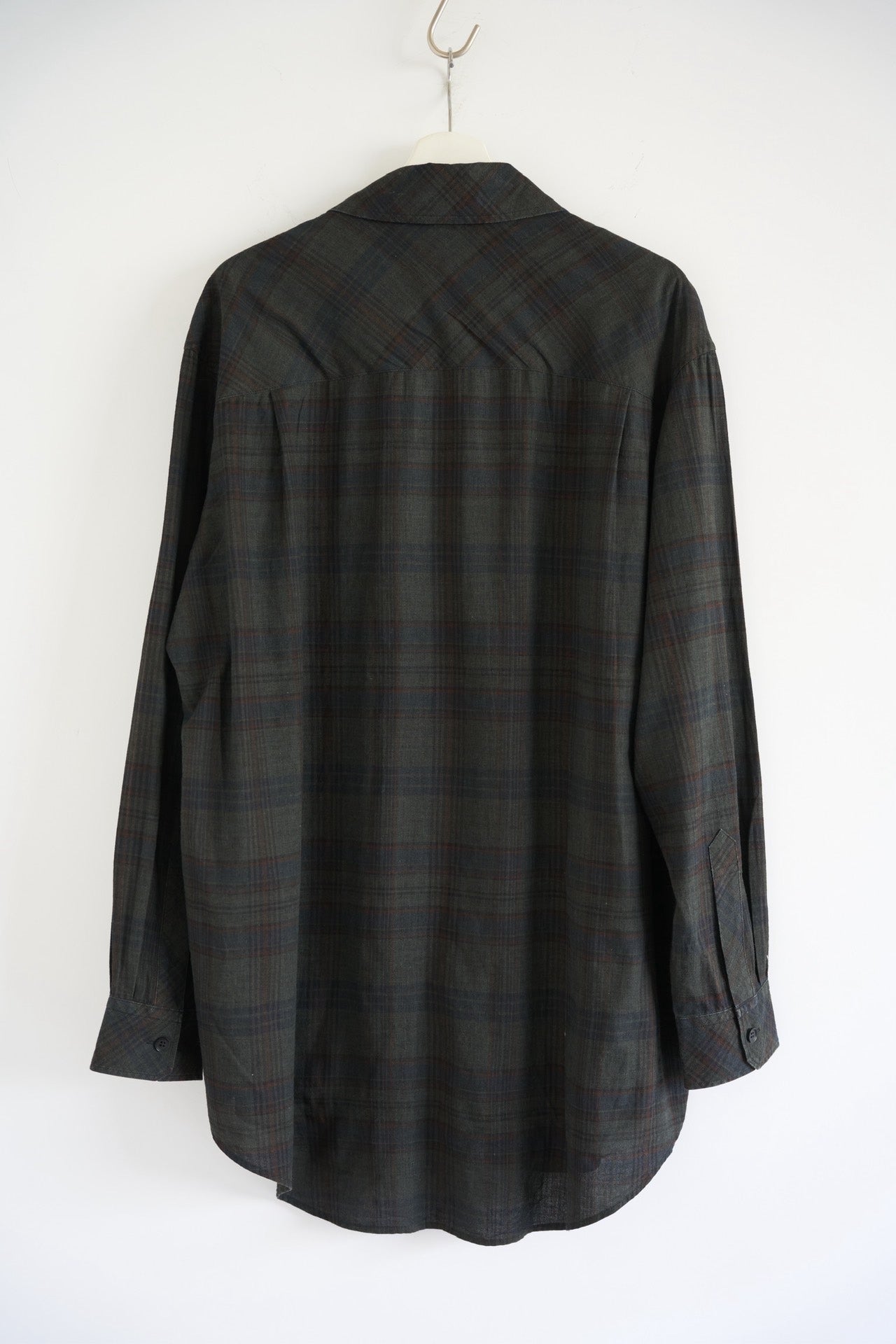Yohji Yamamoto 24SS Plaid Zip Shirt