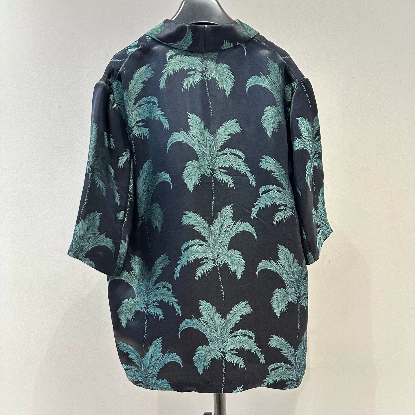 YSL Saint Laurent SS21 Palm Leaf Shirt