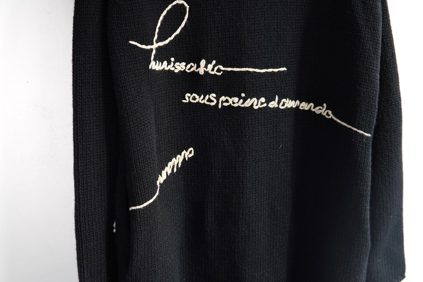 Yohji Yamamoto A/W 2007 Knit Sweater Coat
