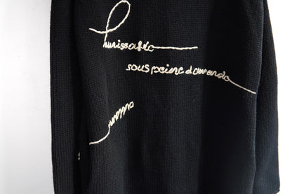 Yohji Yamamoto A/W 2007 Knit Sweater Coat