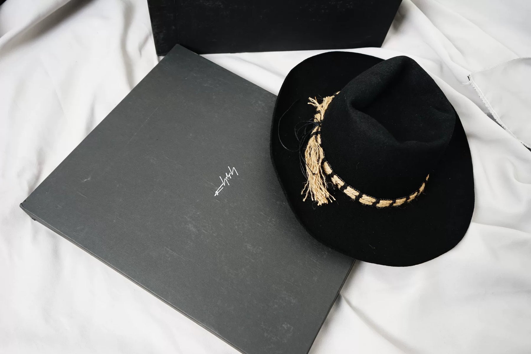 Yohji Yamamoto Wide-Brim Felt Hat