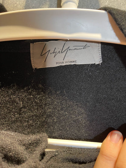 Yohji Yamamoto Tie Sweater Hoodie