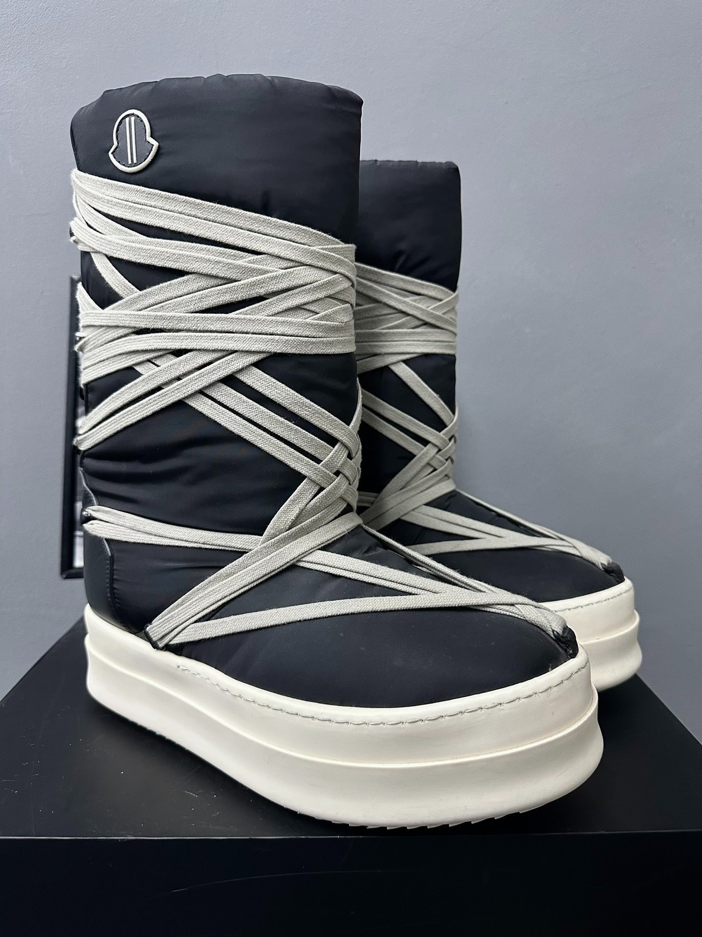 Rick Owens x Moncler Collaboration Snow Boots