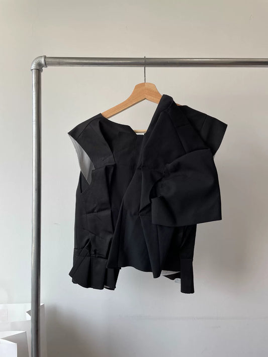 Comme des Garçons Runway Pleated Vest